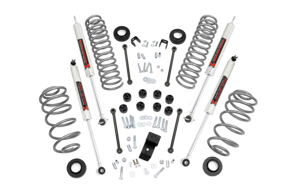 3.25 Inch Lift Kit 6 Cyl M1 Jeep Wrangler TJ 4WD (1997-2002) Rough Country