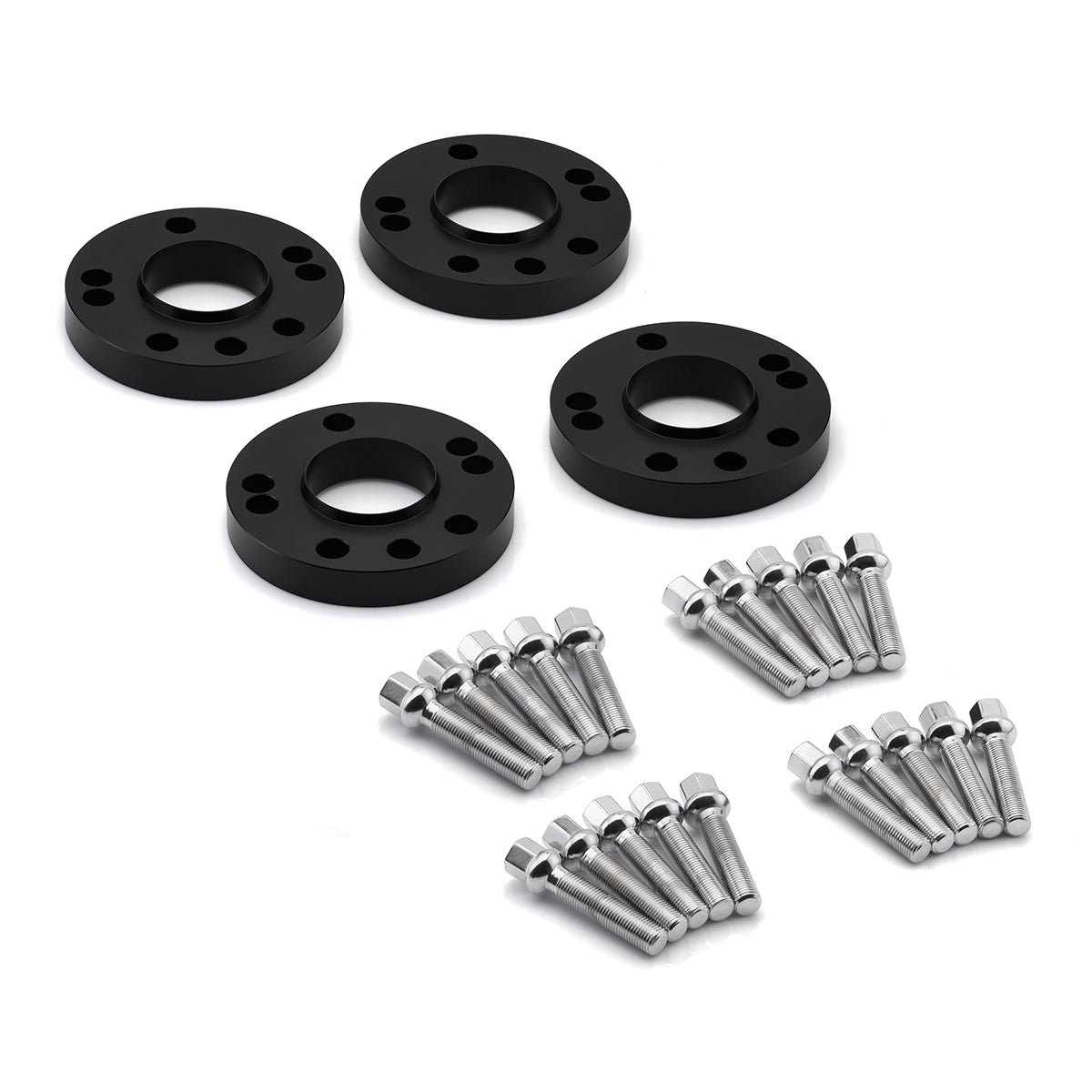 1981-1988 Volkswagen Scirocco 4x100 5x100 57.1 Hubcentric Wheel Spacers Extended Lug Nuts - Set of 4