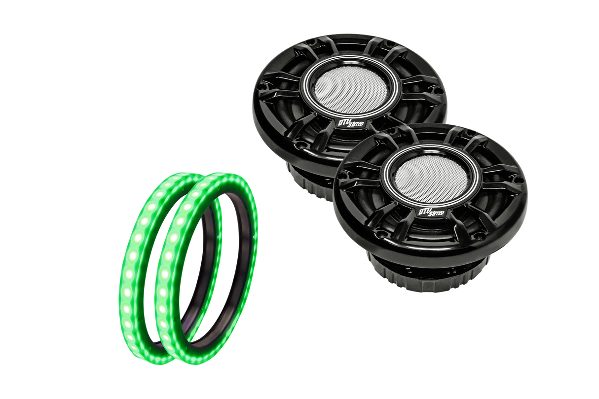 Polaris Xpedition 6.5" Front Speaker Adapters | UTVS-XPD-FSA UTV Stereo