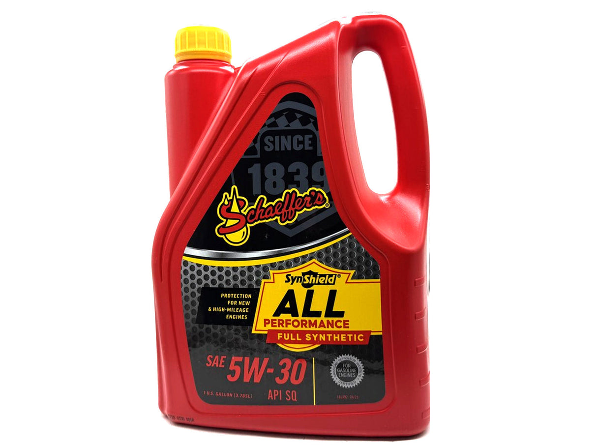 Schaeffers SynShield All Performance Full Synthetic 5W-30 Gasoline Oil Schaeffers