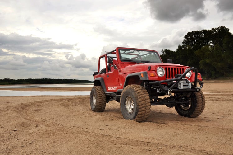 6 Inch Lift Kit Long Arm Jeep Wrangler TJ 4WD (1997-2006) Rough Country
