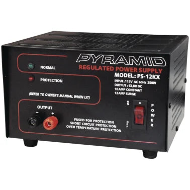 Pyramid® Gold Series PS12KX 250W 10A Constant Bench Power Supply Pyramid