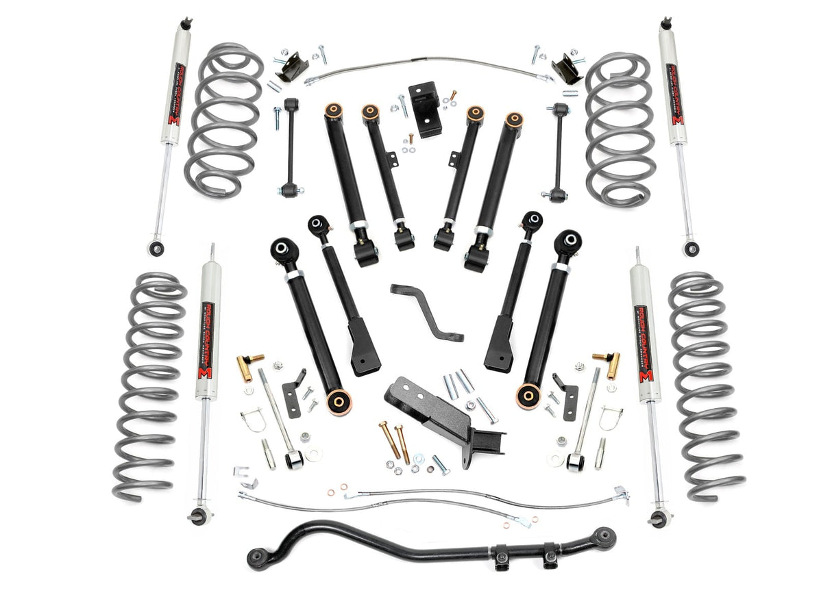 4 Inch Lift Kit X-Series M1 Jeep Wrangler TJ (97-06)/Wrangler Unlimited (04-06) Rough Country