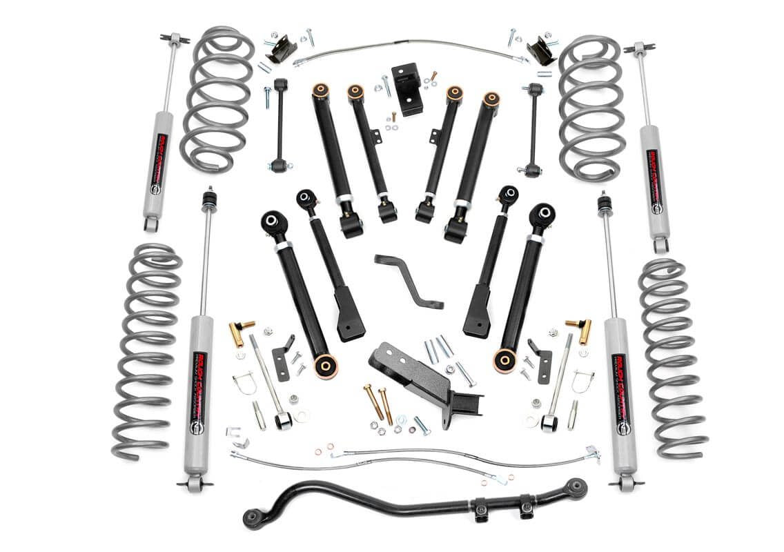 6 Inch Lift Kit X-Series Jeep Wrangler TJ (97-06)/Wrangler Unlimited (04-06) Rough Country