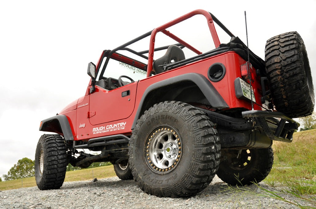 4 Inch Lift Kit Long Arm Jeep Wrangler TJ 4WD (1997-2006) Rough Country
