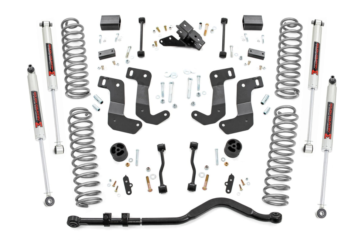 3.5 Inch Lift Kit C/A Drop Stage 1 M1 Jeep Wrangler Unlimited (18-23) Rough Country