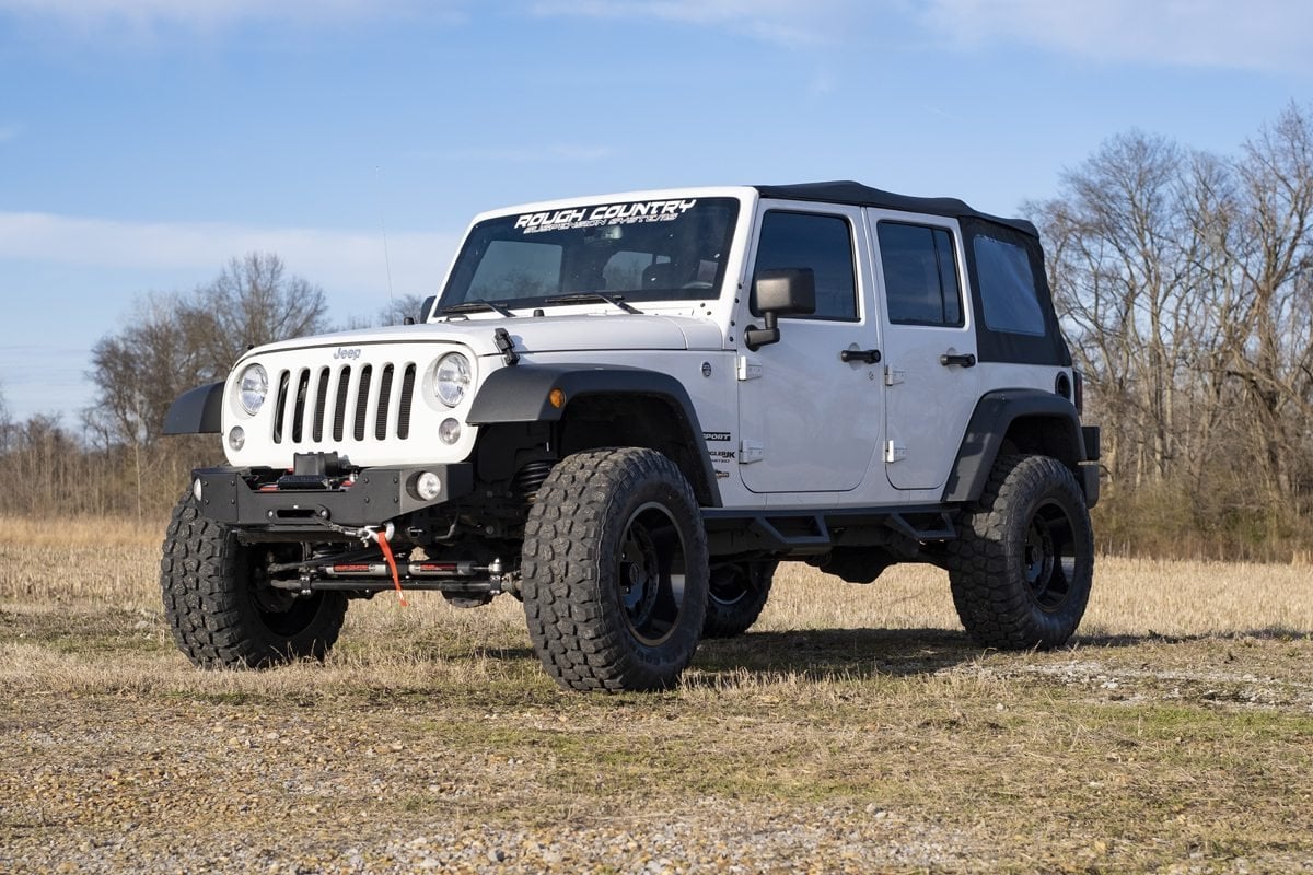 3.25 Inch Lift Kit V2 Jeep Wrangler Unlimited 2WD/4WD (2007-2018) Rough Country