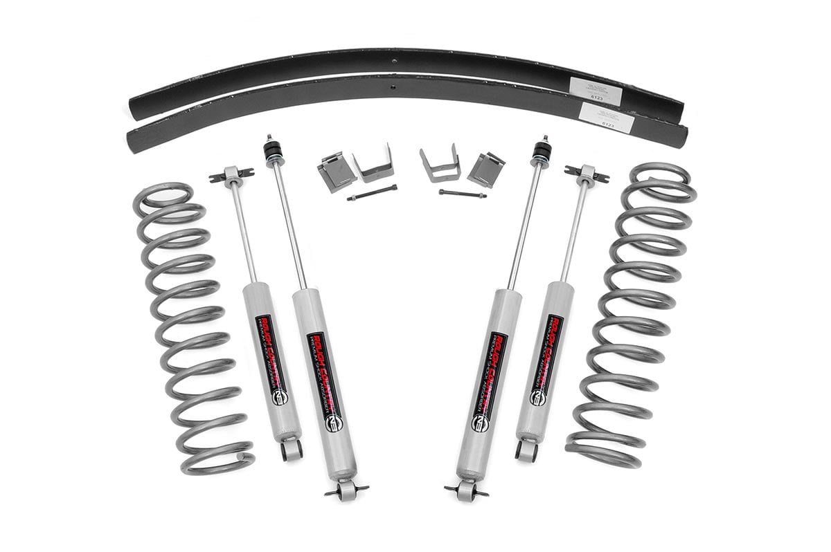 3 Inch Lift Kit Rear AAL Jeep Cherokee XJ 2WD/4WD (1984-2001) Rough Country