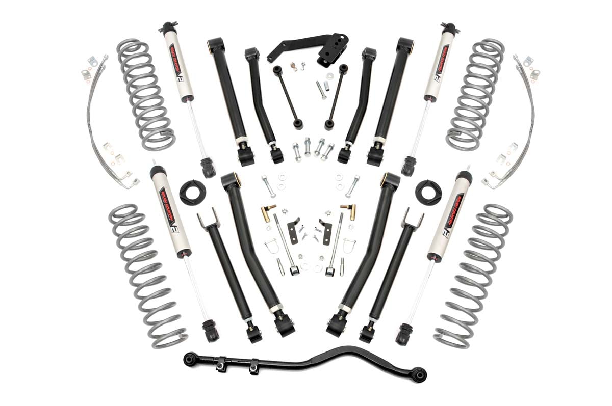 4 Inch Lift Kit X-Series V2 Jeep Wrangler JK 4WD (2007-2018) Rough Country