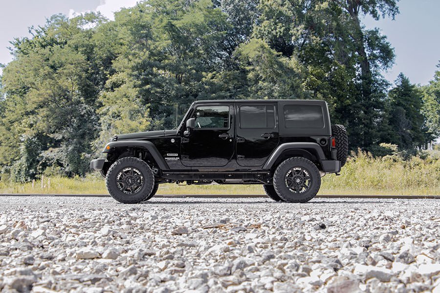 2.5 Inch Lift Kit Coils V2 Jeep Wrangler Unlimited 2WD/4WD (2007-2018) Rough Country