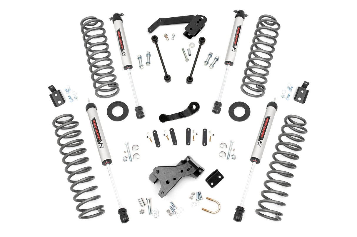 4 Inch Lift Kit V2 Jeep Wrangler Unlimited 2WD/4WD (2007-2018) Rough Country