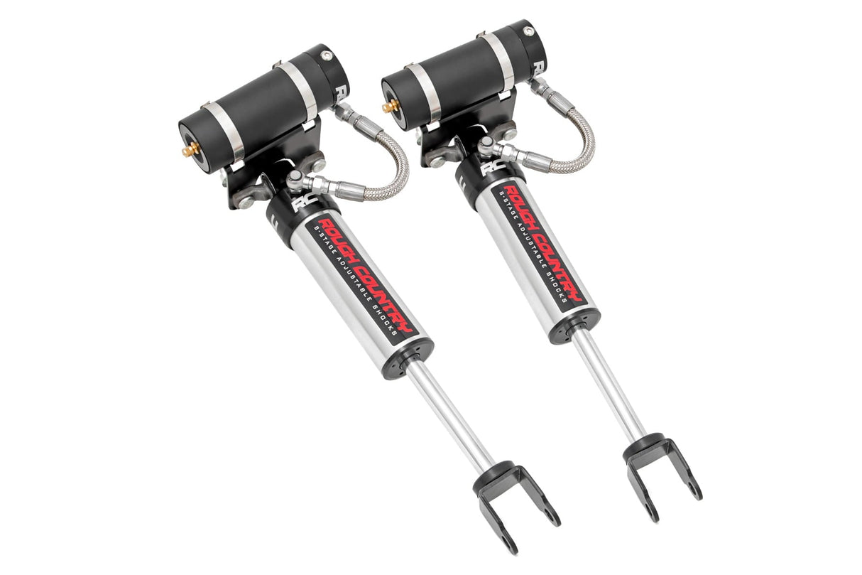 Vertex 2.5 Reservoir Front Shocks 3-5 Inch Silverado/Sierra 2500HD/3500HD (11-19) Rough Country