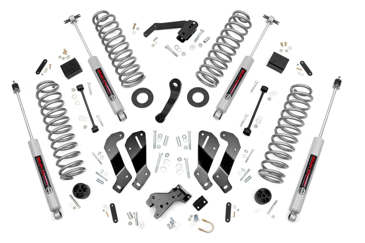 3.5 Inch Lift Kit Jeep Wrangler JK 4WD (2007-2018) Rough Country