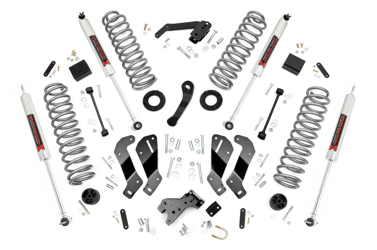 3.5 Inch Lift Kit M1 Jeep Wrangler JK 4WD (2007-2018) Rough Country