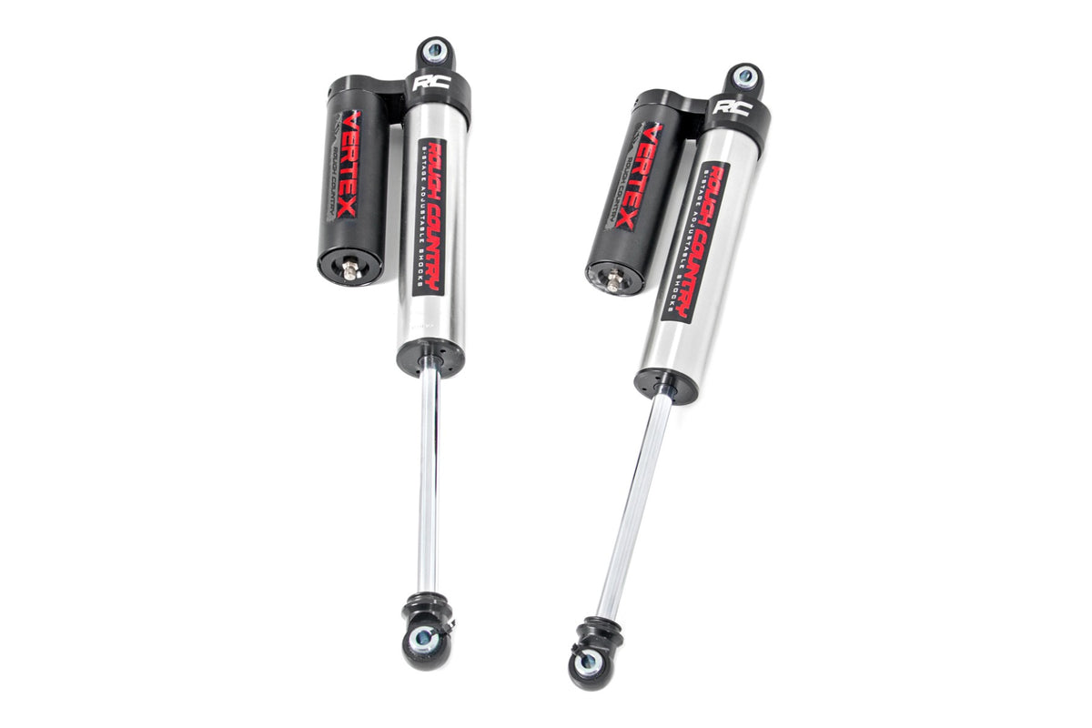 Vertex 2.5 Reservoir Rear Shocks 0-3.5 Inch Ford F-150 4WD (2015-2026) Rough Country