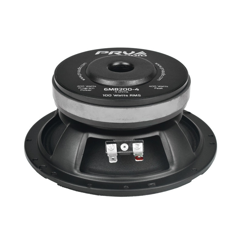 PRV Audio 6MB200-4 6-Inch Mid Bass Loudspeaker 4 Ohms