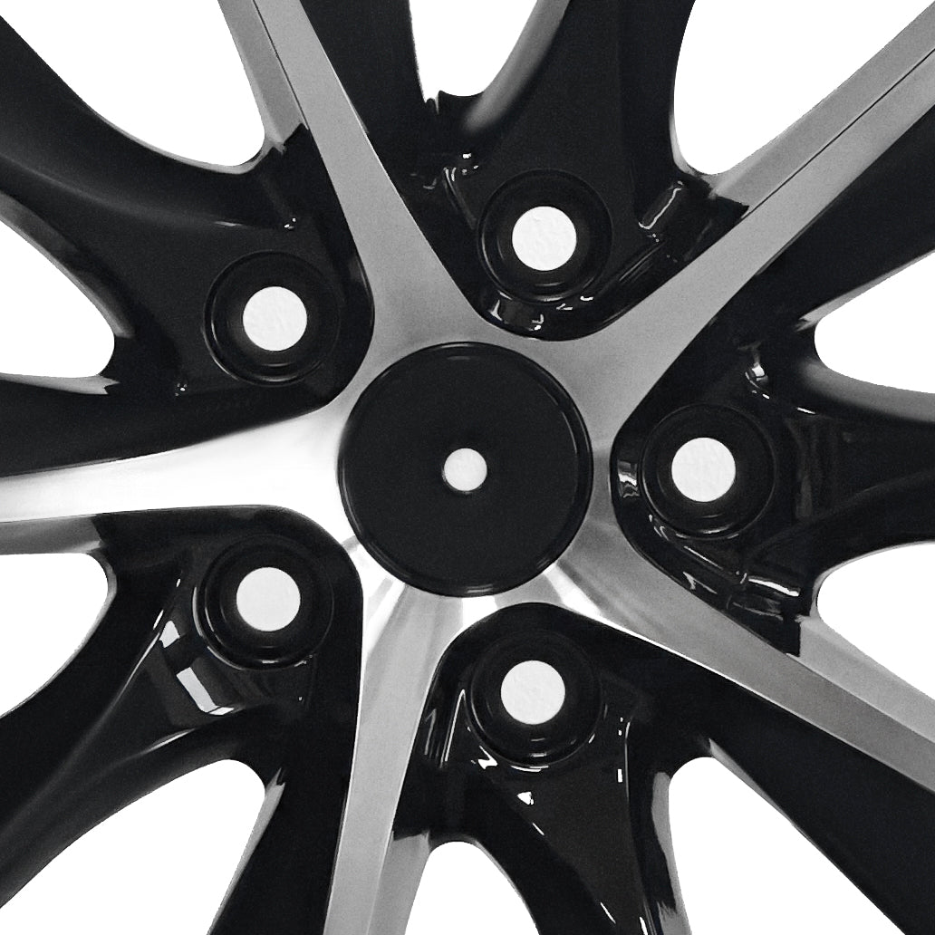 Tesla Wheels 4pcs Model Y 3 Rims 20x7.5" pcd 5x114.3mm Black Machine Face