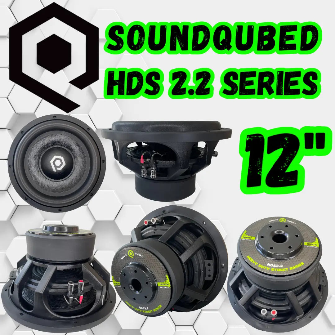 SoundQubed HDS2.212 12-Inch Car Subwoofer