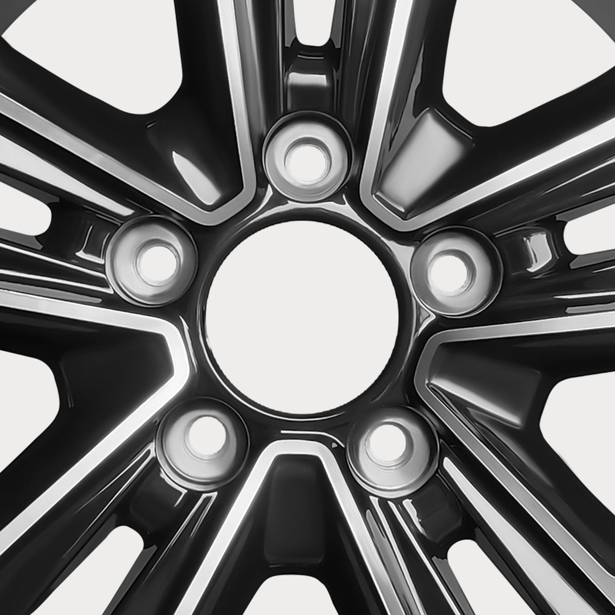 20x8.5 5x150 Black Machine Face 1 pcs Wheels For Lexus LX