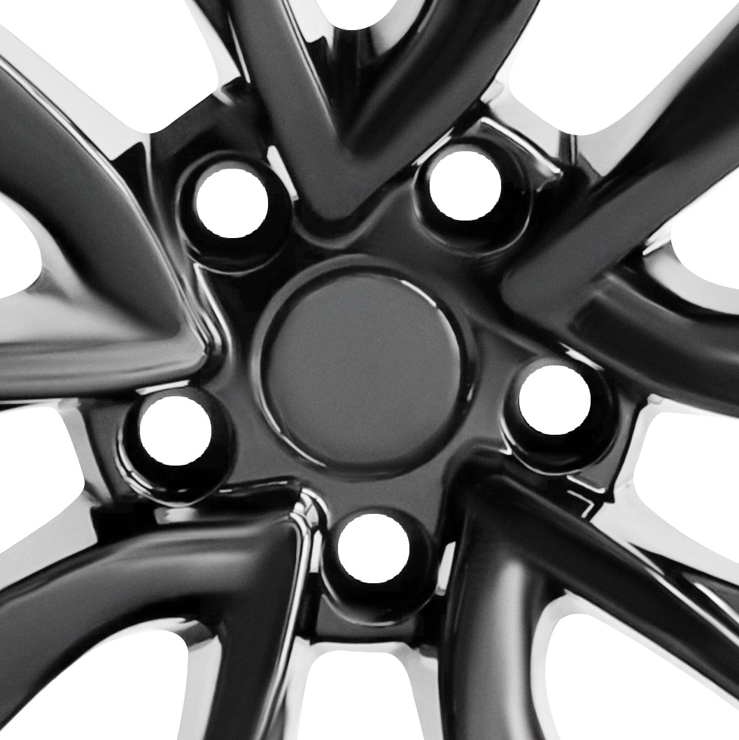 19x8.5" 5x114.3mm Silver Tesla Style Wheels For Model Y S 3