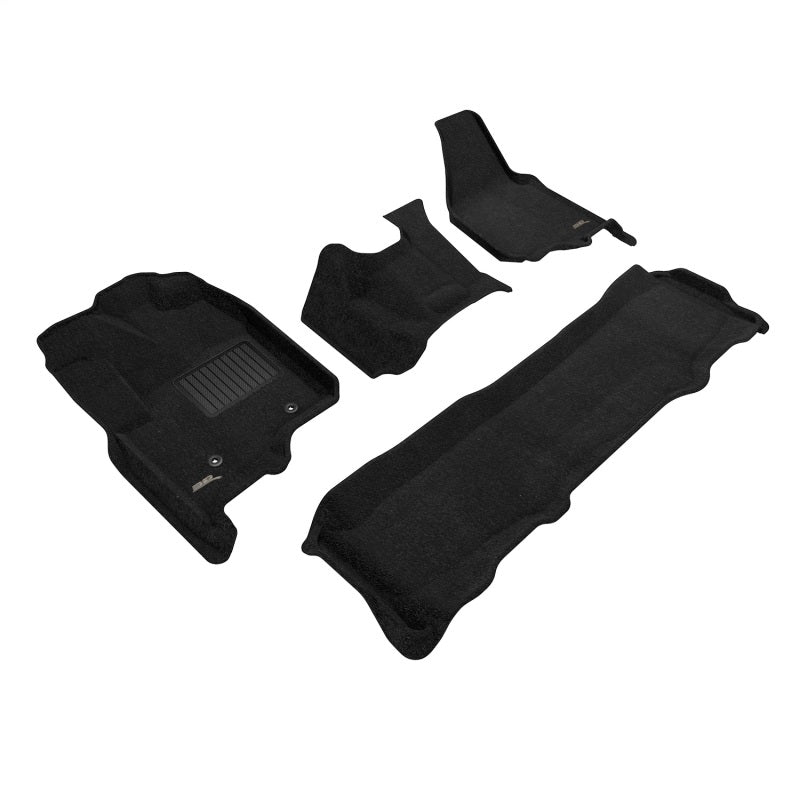 3D MAXpider 12-16 Ford F-250 Crew Cab Elegant Black R1 R2
