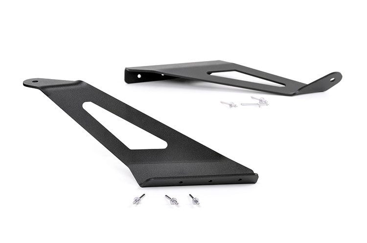 LED Light Mount Upper Windshield 50 Inch Curved Chevy/GMC SUV 1500 (15-20) Rough Country