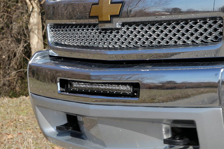 LED Light Mount Bumper 20 Inch Chevy Silverado 1500 (07-13)/Silverado 2500 HD (07-10) Rough Country