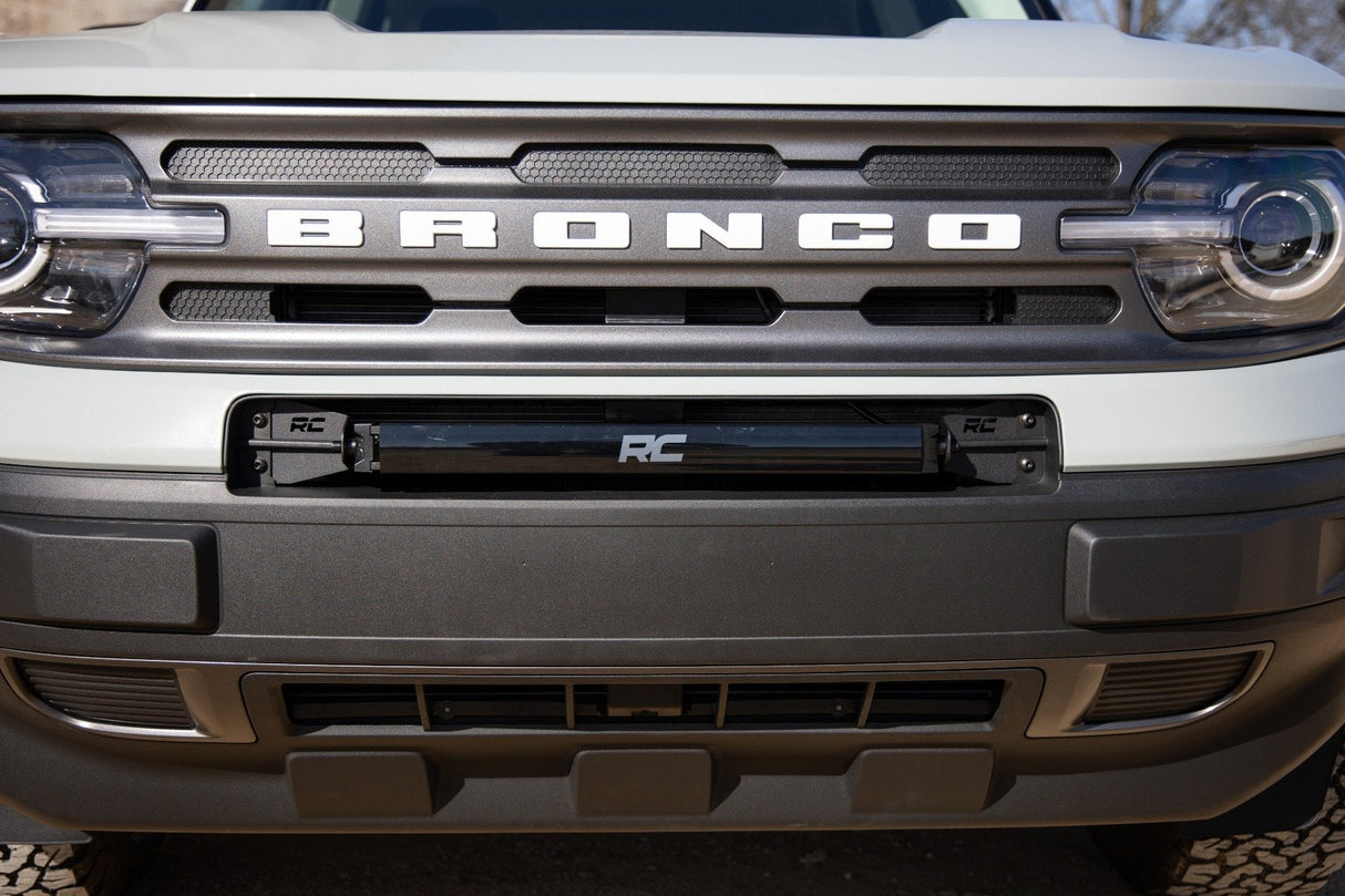 20 Inch Black Series LED Light Bar Single Row Cool White DRL Rough Country
