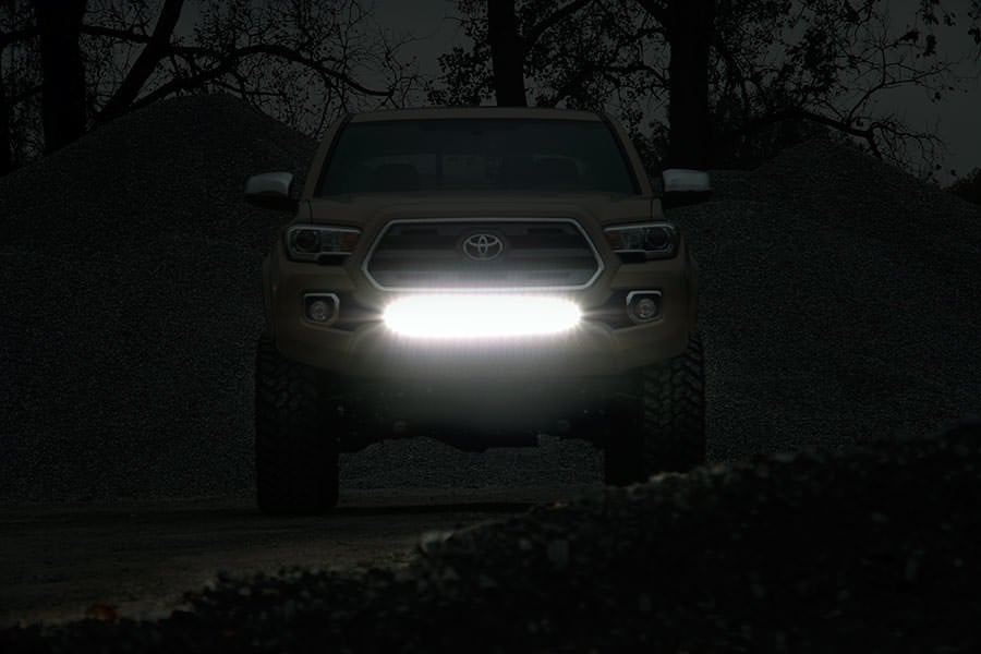 30 Inch Black Series LED Light Bar Single Row Rough Country