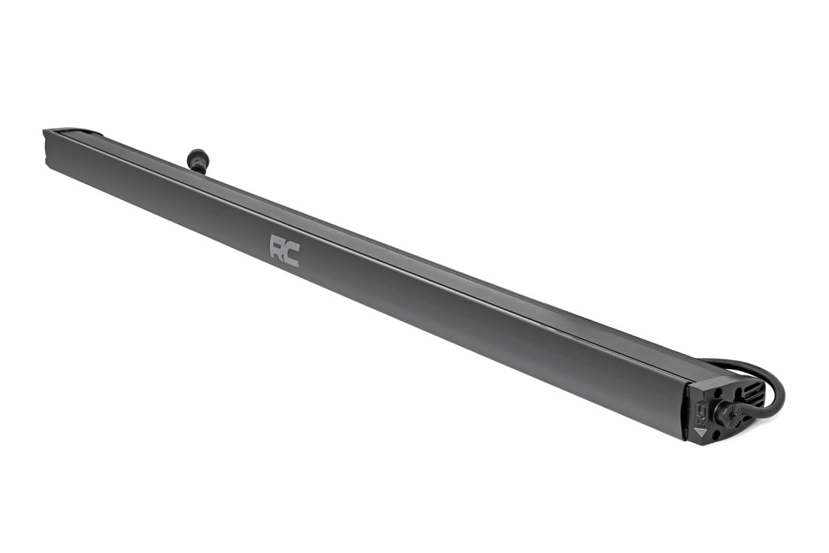 50 Inch Black Series LED Light Bar Single Row Cool White DRL Rough Country