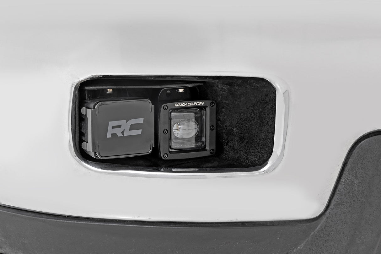 2 Inch Black Series LED Light Pods SAE Fog Yellow Rough Country
