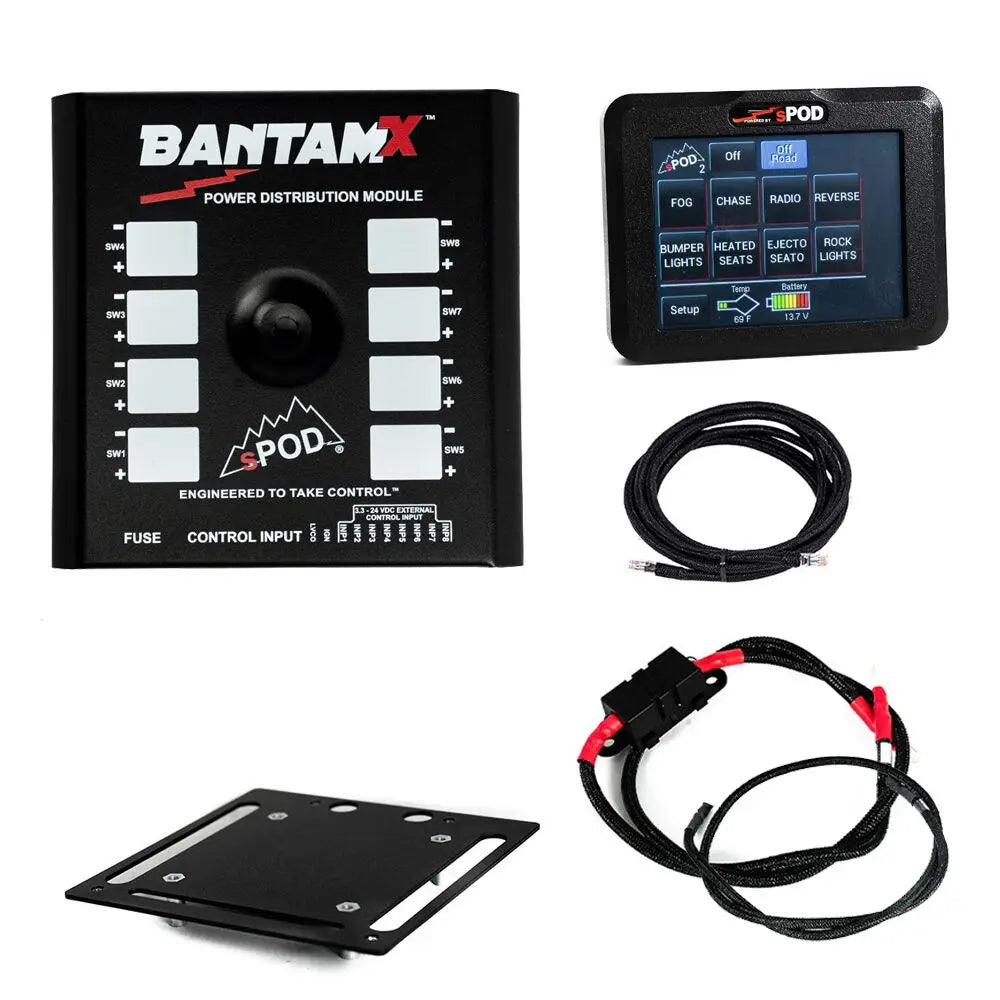 sPod BantamX HD Universal 8-Circuit Power Management System