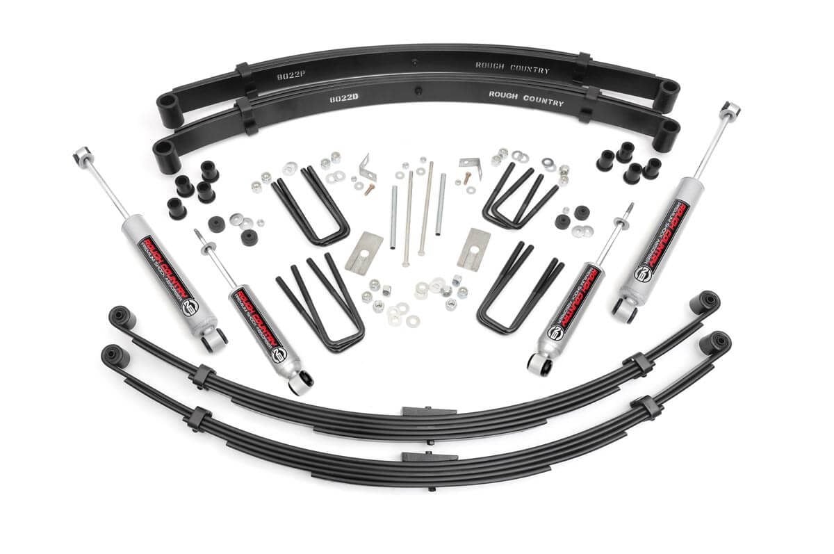 3 Inch Lift Kit RR Springs Toyota Truck 4WD (1979-1983) Rough Country