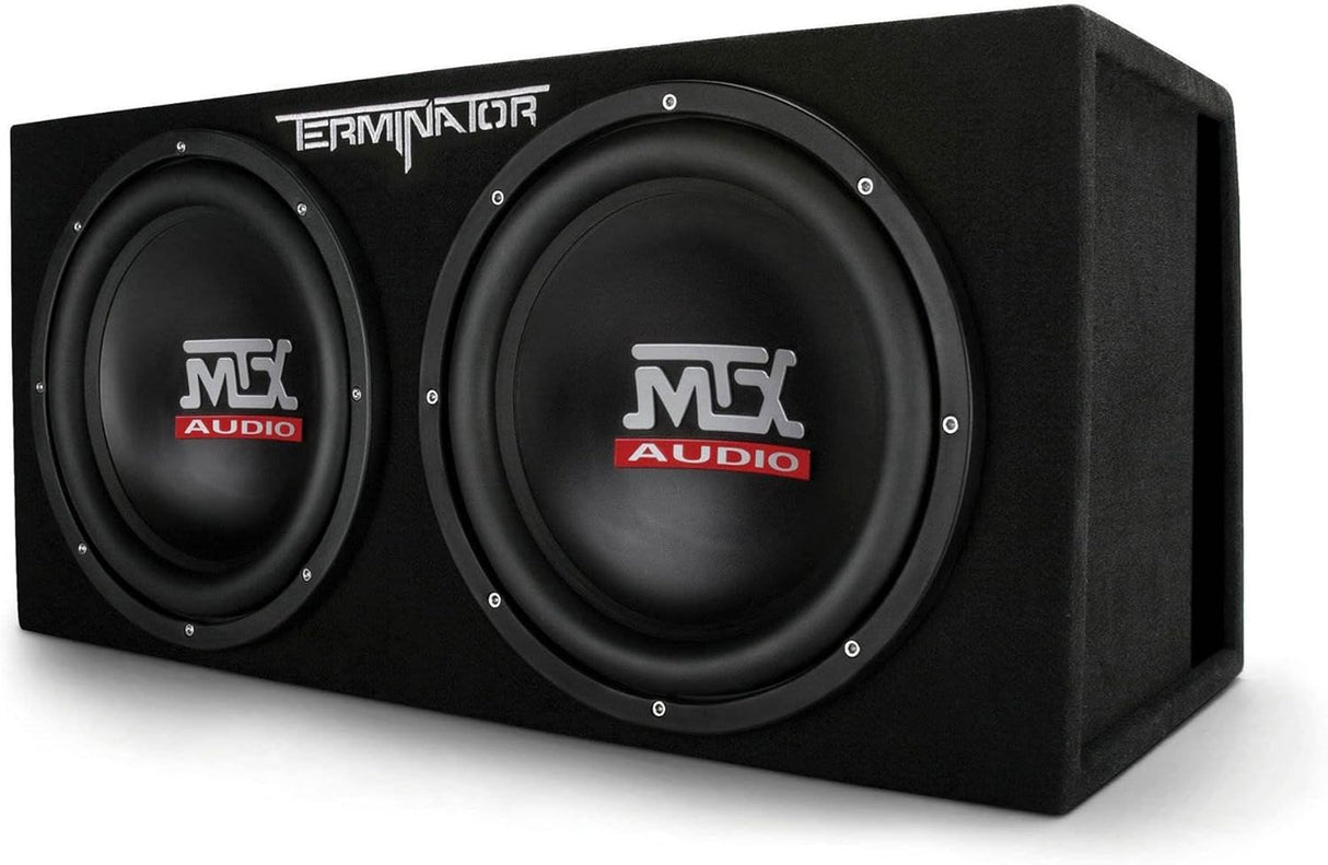 MTX TNE212DV Dual 12in Sealed Enclosure 2,000W MTX