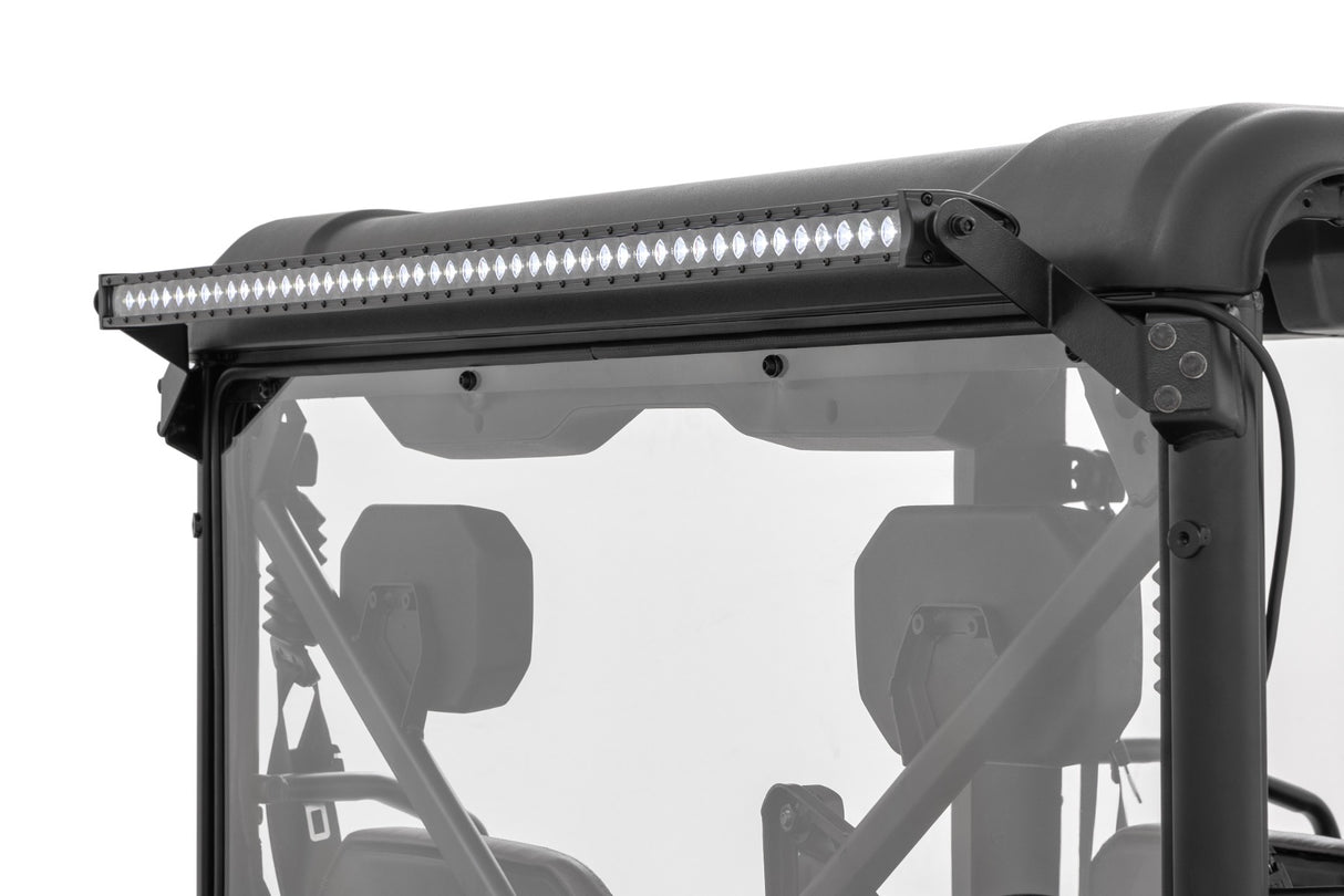 LED Light Kit Rear Mount 50 Inch Black-Series Single Row CFMOTO UFORCE U10 Pro Rough Country