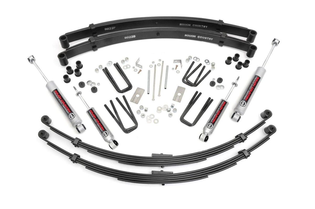 3 Inch Lift Kit Rear Springs Toyota Truck 4WD (1984-1985) Rough Country