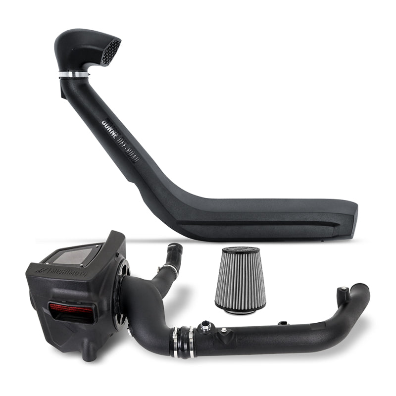Mishimoto 2.7L Intake/Snorkel Bundle - Dry Washable Filter | 2021+ Ford Bronco
