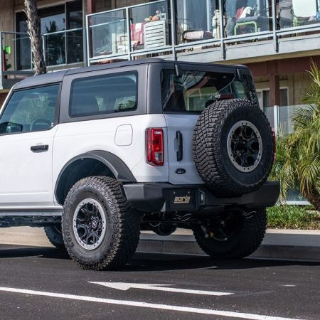 Borla 2.3L ATAK Axle-Back Exhaust System with Bright Chrome Tips | 2021+ Ford Bronco