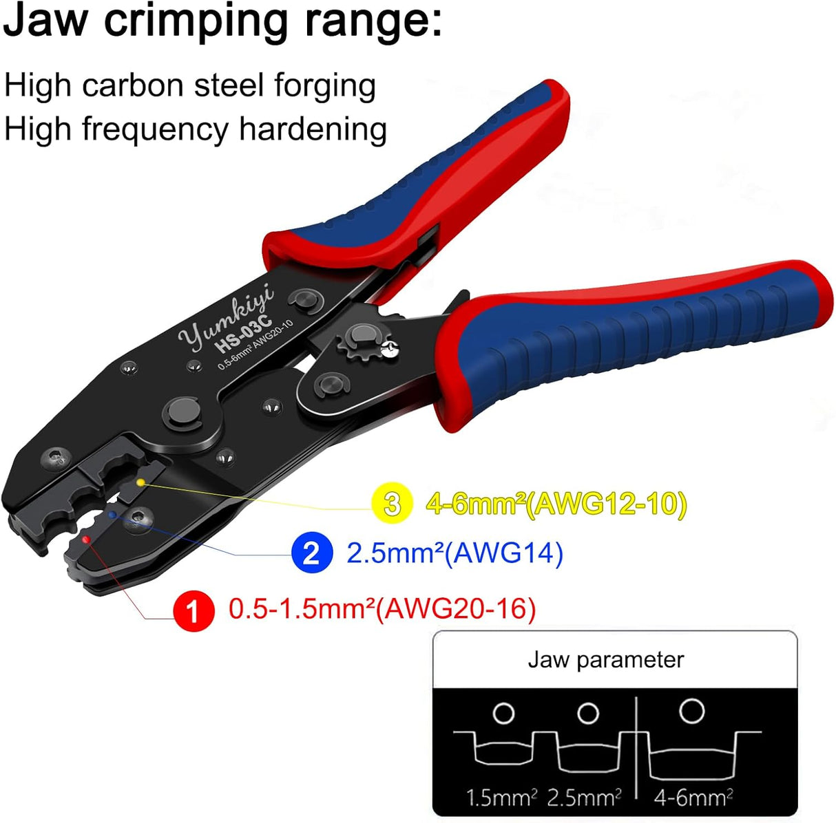 Crimping Tool Set,400pcs Insulated Wire Crimp TekShack