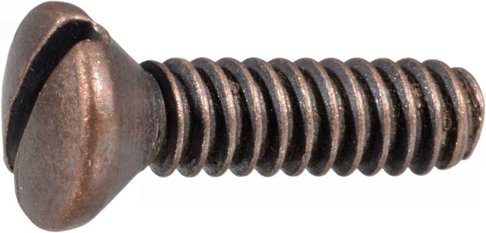 6-32 x 1/2 Switch Screw Bronze TekShack
