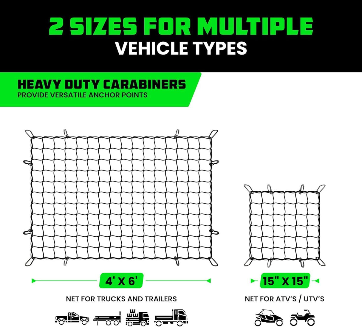Bungee Cargo Net Set