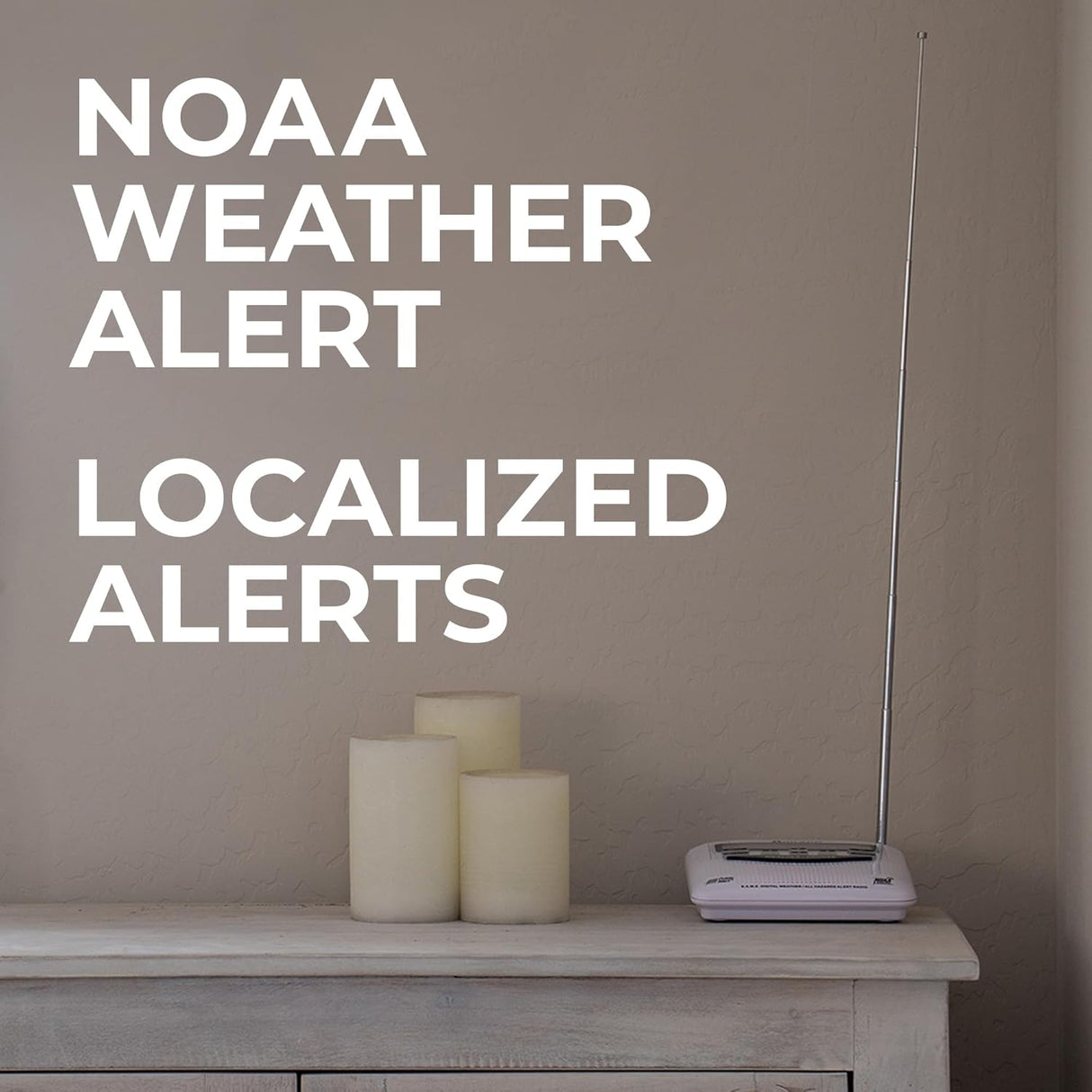 Midland Weather Alert Radio - NOAA Emergency Broadcast TekShack