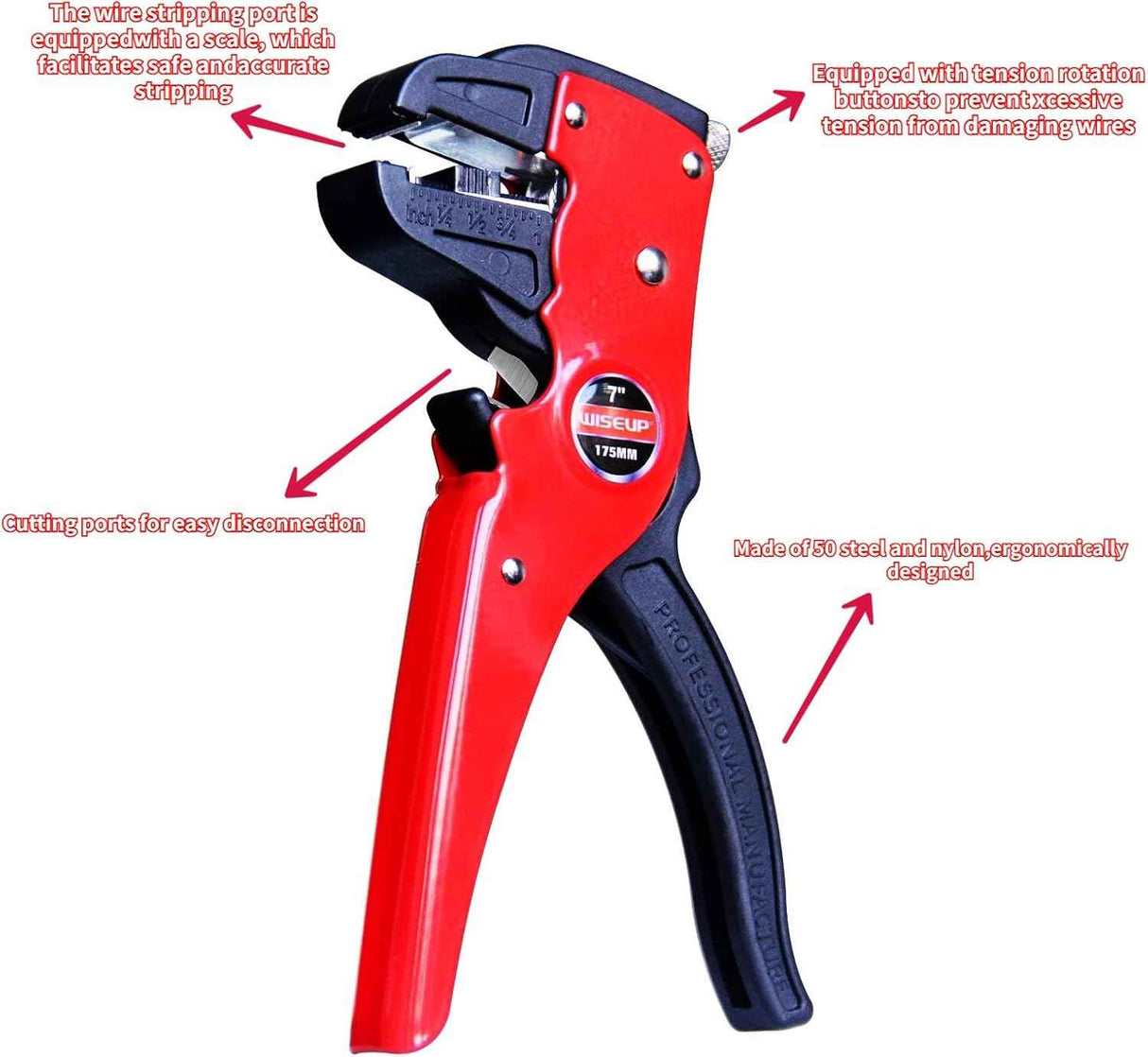 Automatic Wire Stripper and Cutter TekShack
