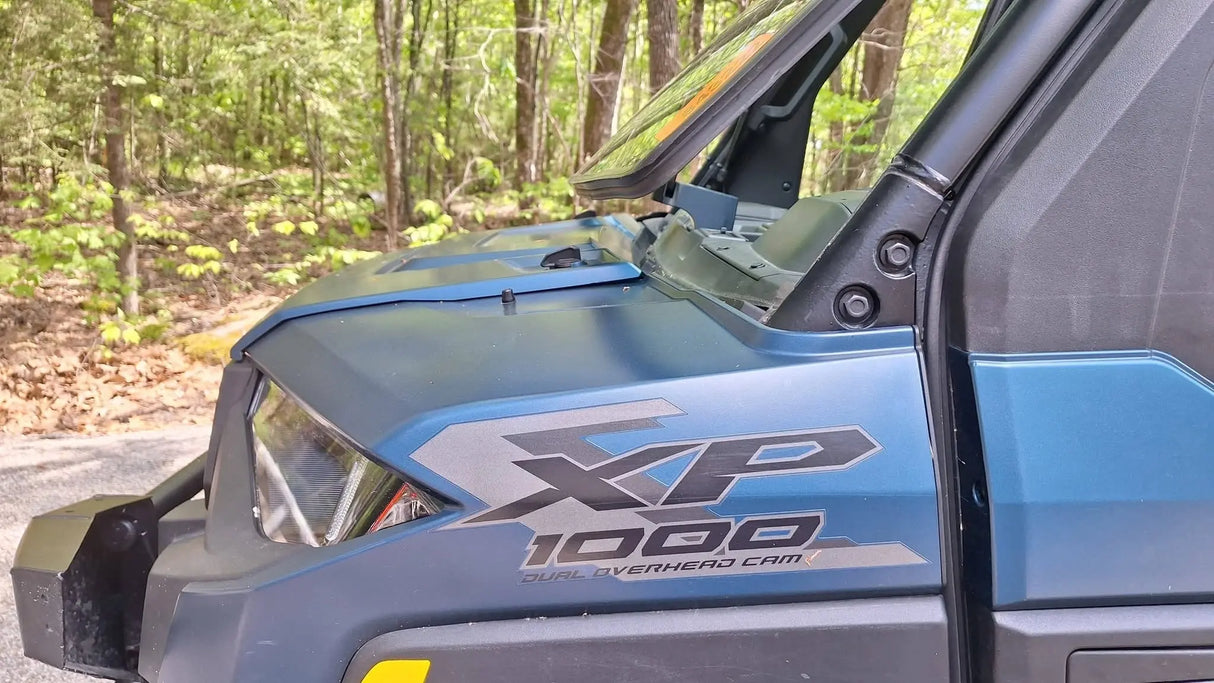 Polaris Ranger OEM full glass tipout windshield extender AxylBro Prints