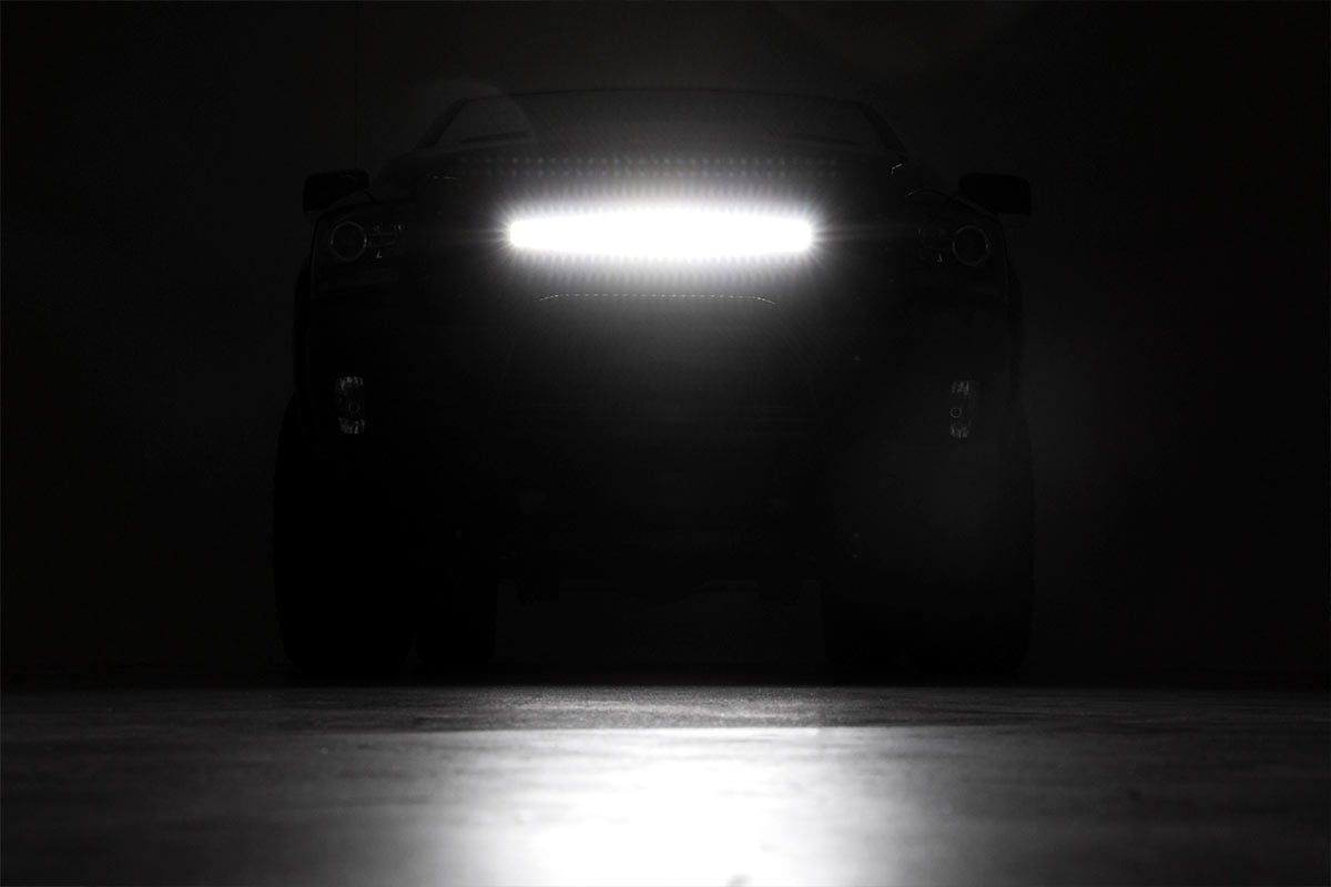 30 Inch Black Series LED Light Bar Curved Dual Row Rough Country