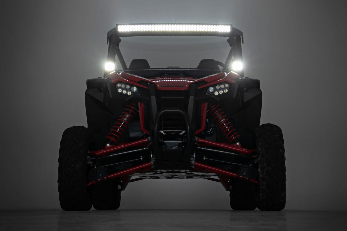 40 Inch Black Series LED Light Bar Curved Dual Row Rough Country