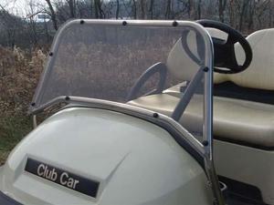 Jake's Sport Windshield Black Club Car Precedent