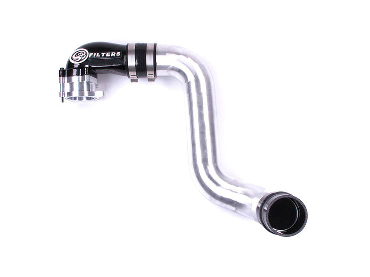 (Sold Out) S&B Filters 76-1010B Cast Aluminum Intake Elbow, Black, 2005-2007 Ford 6.0L Powerstroke S&B Filters