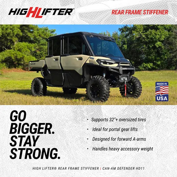 Rear Frame Stiffener for Can-Am Defender HD11 High Lifter