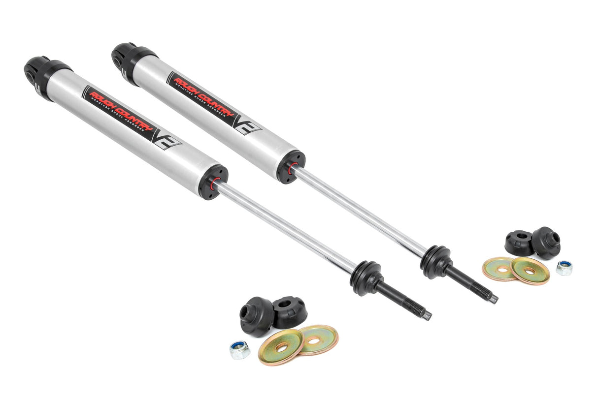 V2 Front Shocks 2.5 Inch Ram 2500 (03-13)/3500 (03-26) 4WD Rough Country